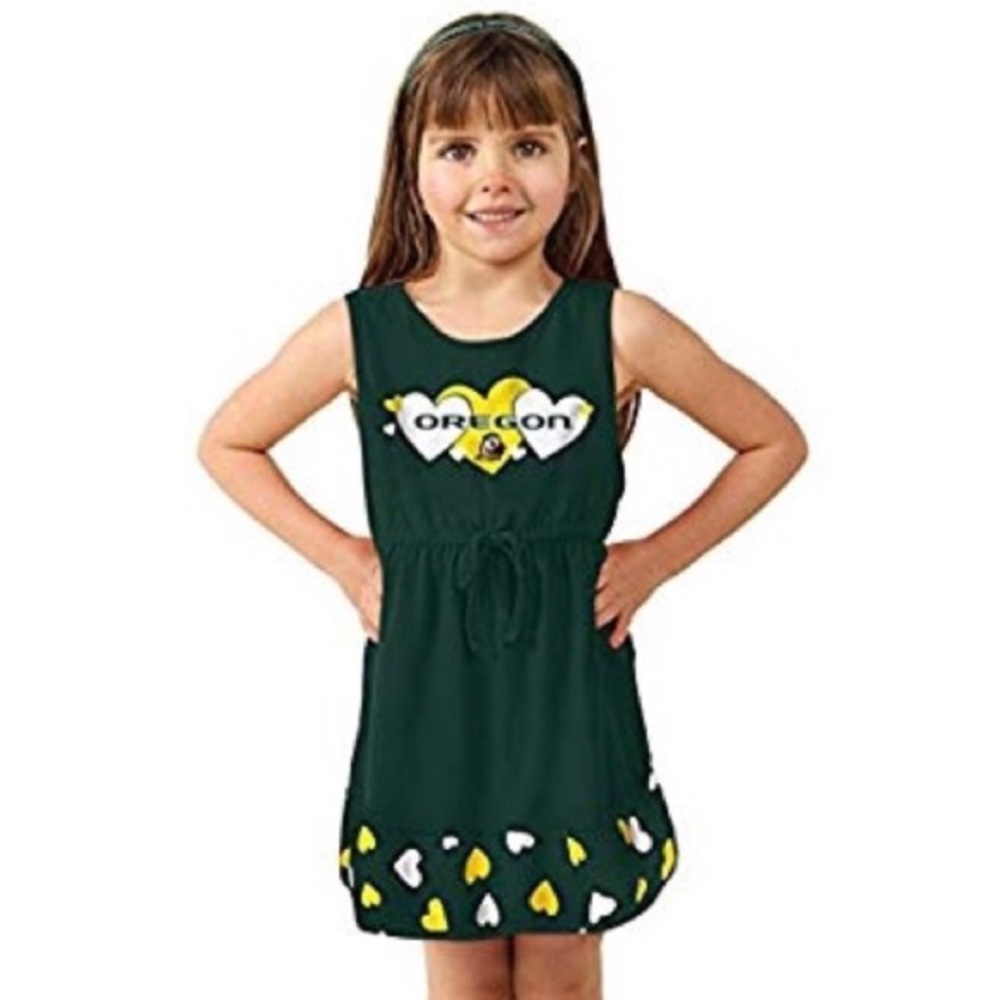 NWT-UNIVERSITY OF OREGON DUCKS GIRLS DRESS